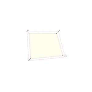 Specialsyet fire sidet solsejl